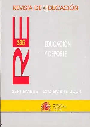 REVISTA DE EDUCACIÓN Nº 335 EDUCACIÓN Y DEPORTE