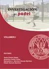 INVESTIGACIÓN EN PÁDEL. VOLUMEN I