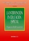 LA INTERVENCIÓN EN EDUCACIÓN ESPECIAL : PROPUESTAS DESDE LA PRÁCTICA