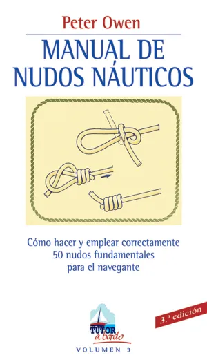MANUAL DE NUDOS NÁUTICOS: CÓMO HACER Y EMPLEAR CORRECTAMENTE 50 NUDOS