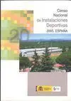 ESPAÑA. CENSO NACIONAL DE INSTALACIONES DEPORTIVAS 2005