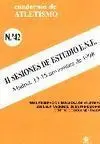 CUADERNO DE ATLETISMO Nº 42 II SESIONES DE ESTUDIO E.N.E.