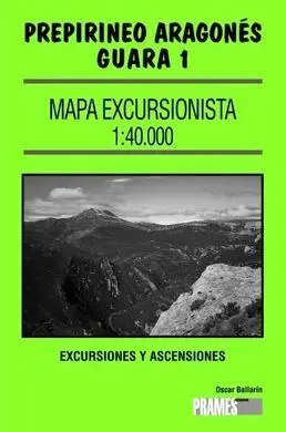 GUARA 1, MAPA EXCURSIONISTA 1:40000