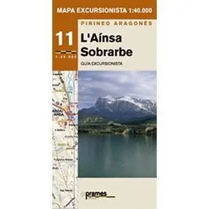 L´AINSA SOBRARBE. MAPA EXCURSIONISTA