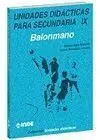 U. DIDACTICAS SECUNDARIA IX BALONMANO