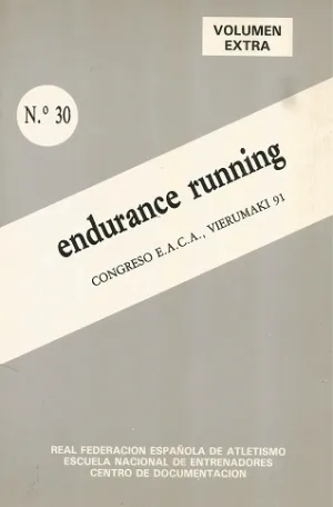 CUADERNO DE ATLETISMO Nº 30 ENDURANCE RUNNING