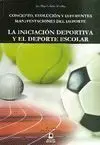 LA INICIACIÓN DEPORTIVA Y EL DEPORTE ESCOLAR. CONCEPTO, EVOLUCIÓN Y DIFERENTES MANIFESTACIONES DEL D