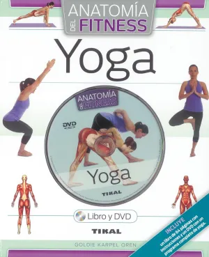 YOGA. LIBRO + DVD. ANATOMÍA DEL FITNESS