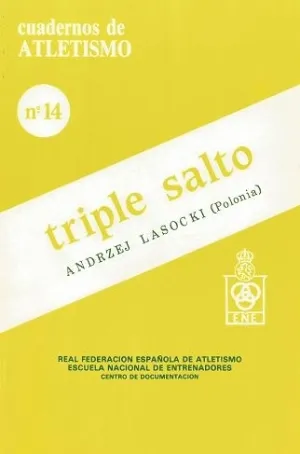 CUADERNO DE ATLETISMO Nº 14 TRIPLE SALTO