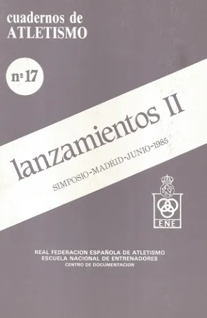 CUADERNO DE ATLETISMO Nº 17 LANZAMIENTOS