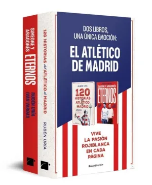 PACK 120 HISTORIAS DEL ATLETICO DE MADRID / ETERNOS SIMEONE Y ARA
